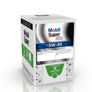 Ulei motor MOBIL Super 3000 Formula RN 5W30, volum 20 litri, sintetic, ambalat in cutie