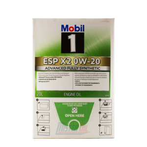 Ulei motor MOBIL 1 ESP X2 0W20, volum 20 litri, sintetic, ambalat in cutie