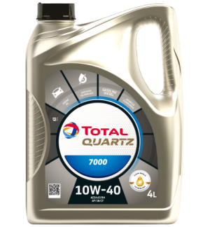 Ulei motor TOTAL Quartz 7000 10W40 216676, volum 4 litri, ACEA A3/B4, sintetic