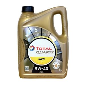 Ulei motor TOTAL Quartz Ineo MC3 5W40 213790, volum 5 litri, ACEA C3, semi sintetic