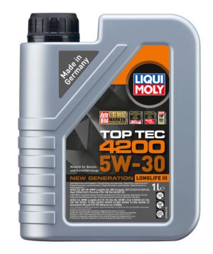 Ulei motor LIQUI MOLY Top Tec 4200 5W30 8972, volum 1 litru, sintetic