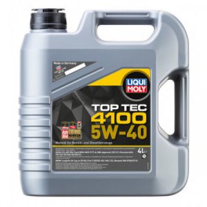 Ulei motor LIQUI MOLY Top Tec 4100 5W40 2195, volum 4 litri, sintetic