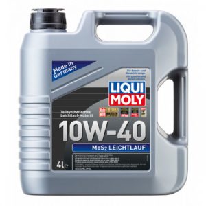 Ulei motor LIQUI MOLY Leichtlauf MOS2 10W40 6948, volum 4 litri, semi sintetic