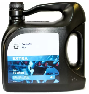 Ulei motor DACIA Oil Plus EXTRA 10W40 6001999712, volum 4 litri, semi sintetic