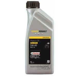 Ulei motor RENAULT CASTROL GTX 5W40 7711943689, volum 1 litru, sintetic