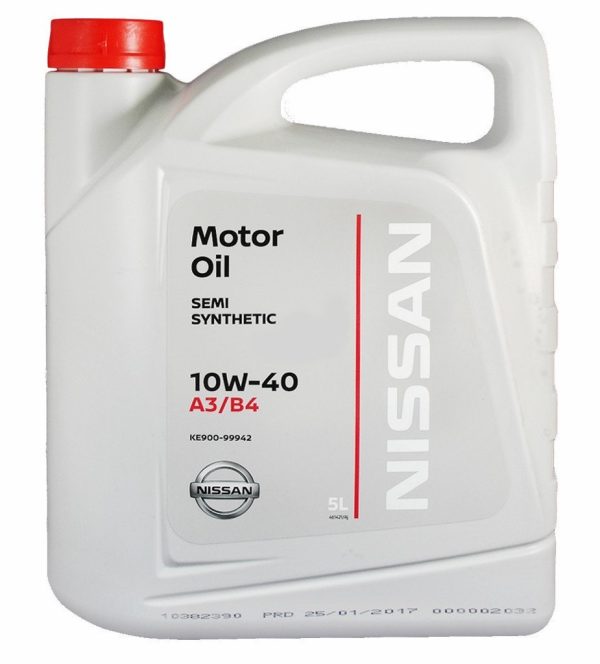Ulei motor NISSAN Motor Oil 10W40 KE90099942, volum 5 litri, semi sintetic