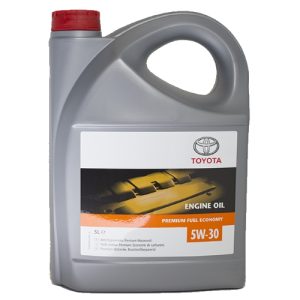 Ulei motor TOYOTA Premium Fuel Economy PFE 5W30 0888083389, volum 5 litri, sintetic, pentru motoare benzina sau diesel cu DPF