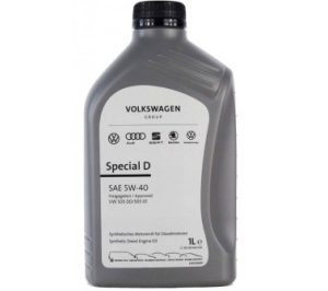Ulei motor VW Group Special D 5W40 GS55505M2EUR, volum 1 litru, A3/B4, VW 505 00 VW/505 01, pentru motor diesel fara DPF