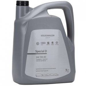 Ulei motor VW Group Special D 5W40 GS55505M4EUR, volum 5 litri, A3/B4, VW 505 00 VW/505 01, pentru motor diesel fara DPF