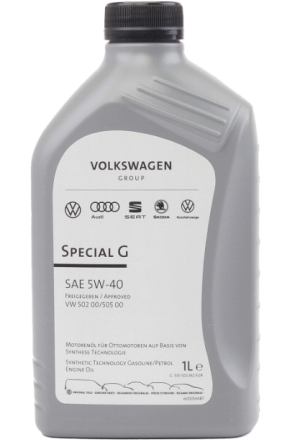 Ulei motor VW Group Special G 5W40 GS55502M2EUR, volum 1 litru, A3/B4, VW 502 00 VW/505 00, pentru motor benzina/diesel fara DPF