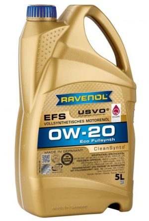 Ulei motor RAVENOL EFS Promo 4+1 0W20 1111105-A05, volum 5 litri, sintetic