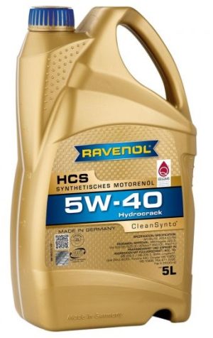 Ulei motor RAVENOL HCS 5W40 1112105-005, volum 5 litri, sintetic