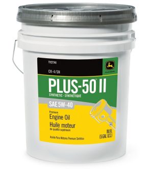 Ulei motor JOHN DEERE Plus-50 II 5W40 E9 VC50005X020, volum 20 litri, semi sintetic