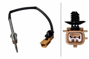 Senzor temperatura gaze evacuare HELLA 6PT 358 226-581