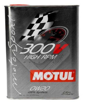 Ulei motor MOTUL 300V HIGH RPM 0W20, volum 2 litri, sintetic – imagine produs