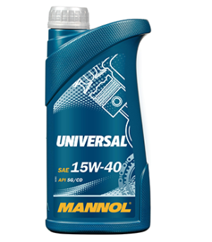 Ulei motor MANNOL Universal 15W40 MN7405-1, volum 1 litru, mineral – imagine produs