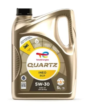 Ulei motor TOTAL Quartz Ineo RCP 5W30 231089, volum 5 litri, sintetic – imagine produs
