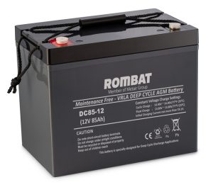 Baterie stationara ROMBAT DC85, 85 Ah, 260 x 170 x 215, borna stanga plus – AutoRival | AutoRival