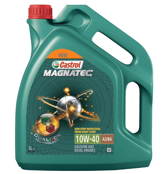 Ulei motor CASTROL Magnatec A3/B4 (A/B) 10W40, volum 5 litri, sintetic Ulei motor CASTROL Magnatec A3/B4 (A/B) 10W40, volum 5 litri, sintetic – imagine produs