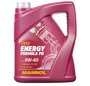 Ulei motor MANNOL Energy Formula PD 5W40 MN7913-5, volum 5 litri, sintetic – imagine produs