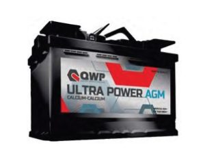 Baterie auto QWP Ultra Power AGM WEP5800 AGM, tensiune 12 V, amperaj 80 Ah, curent pornire 760 A – AutoRival | AutoRival
