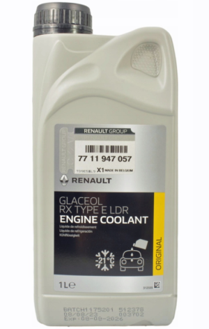 Antigel preparat RENAULT RX Type E LDR 7711947057, albastru, -21 grade volum 1 litru Antigel preparat RENAULT RX Type E LDR 7711947057, albastru, -21 grade volum 1 litru – imagine produs