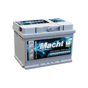 Baterie auto MACHT Silver Power 25873, tensiune 12 V, amperaj 55 Ah, curent pornire 540 A, 242 x 175 x 190 mm – imagine produs