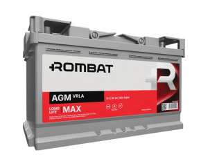 Baterie auto ROMBAT AGM VRLA Start-Stop 5801240080, 80 Ah, 800 A, 12 V, 315 x 175 x 190 mm – AutoRival | AutoRival