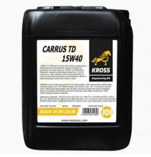 Ulei motor KROSS CARRUS TD 15W40 KR810148, volum 10 litri, semi sintetic – imagine produs