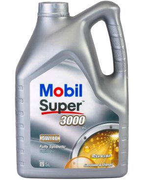 Ulei motor MOBIL Super 3000 X1 5W40, volum 5 litri, sintetic Ulei motor MOBIL Super 3000 X1 5W40, volum 5 litri, sintetic – imagine produs