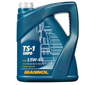 Ulei motor MANNOL TS-1 SHPD 15W40 MN7101-5, volum 5 litri, mineral – imagine produs
