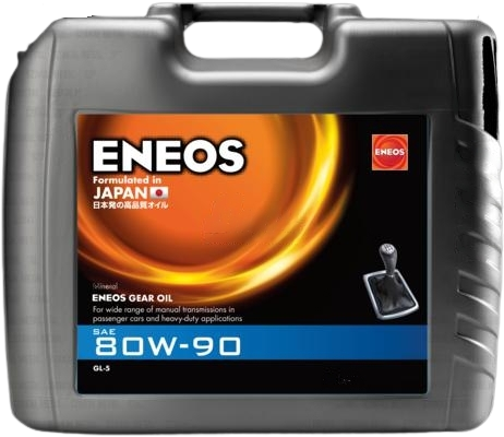 Ulei transmisie manuala ENEOS GEAR OIL 80W90 E.GEAR80W90/20, volum 20 litri, mineral Ulei transmisie manuala ENEOS GEAR OIL 80W90 E.GEAR80W90/20, volum 20 litri, mineral – imagine produs