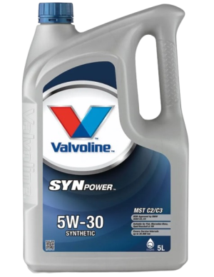Ulei motor VALVOLINE SYNPOWER MST C2/C3 5W30 V530SPMSTC3/5, volum 5 litri, sintetic – imagine produs