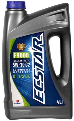 Ulei motor SUZUKI ECSTAR F9000 Diesel C2 5W30 99000-21E50B047, volum 4 litri, sintetic – imagine produs