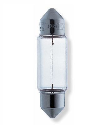 Bec iluminare numar circulatie 12 V, C5W, SV8,5-8, original, OSRAM 6418, pret pe bucata, comanda minima 10 bucati Bec iluminare numar circulatie 12 V, C5W, SV8,5-8, original, OSRAM 6418, pret pe bucata, comanda minima 10 bucati – imagine produs