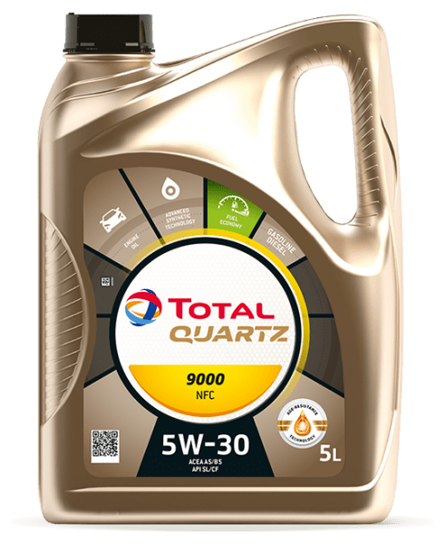 Ulei motor TOTAL Quartz 9000 NFC 5W30 216626, volum 5 litri, sintetic Ulei motor TOTAL Quartz 9000 NFC 5W30 216626, volum 5 litri, sintetic – imagine produs
