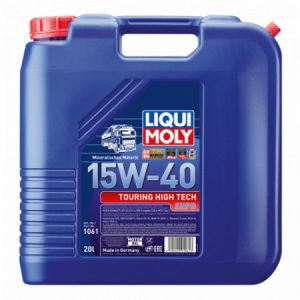 Ulei motor LIQUI MOLY Touring High Tech SHPD 15W40 1061, volum 20 litri, mineral Ulei motor LIQUI MOLY Touring High Tech SHPD 15W40 1061, volum 20 litri, mineral – imagine produs