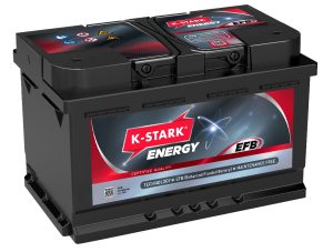 Baterie auto K-STARK ENERGY EFB EE60640190, 12 V, 60 Ah, 640 A, 242 x 175 x 190 mm, borna dreapta plus – AutoRival | AutoRival
