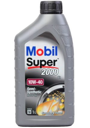 Ulei motor MOBIL Super 2000 X1 10W40, volum 1 litru, semi sintetic – imagine produs