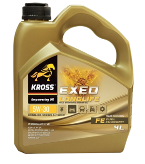 Ulei motor KROSS EXEO LONGLIFE 5W30 SN01011-KS-53705, volum 4 litri, sintetic Ulei motor KROSS EXEO LONGLIFE 5W30 SN01011-KS-53705, volum 4 litri, sintetic – imagine produs