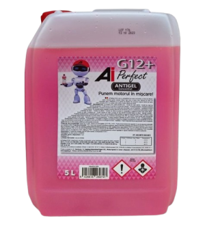 Antigel concentrat AI PERFECT G12+ 100AIPG12P5, roz, fara silicati, long life, volum 5 litri – imagine produs