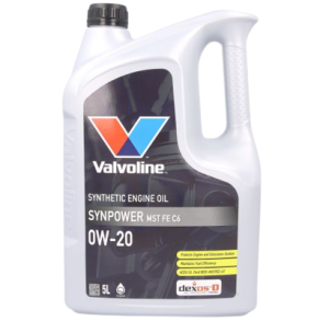 Ulei motor VALVOLINE SYNPOWER MST FE C6 0W20 V020SPMSTFEC6/5, volum 5 litri, sintetic – imagine produs