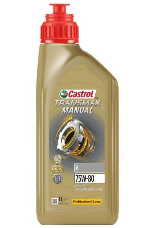 Ulei pentru cutie de viteze manuala CASTROL Transmax Manual V 75W80, volum 1 litru, sintetic – imagine produs