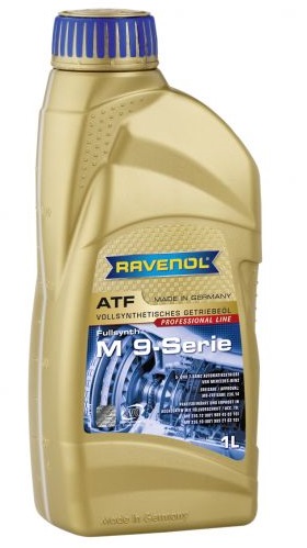 Ulei pentru transmisie automata RAVENOL ATF M 9-Serie 1211108-001, volum 1 litru, sintetic – imagine produs