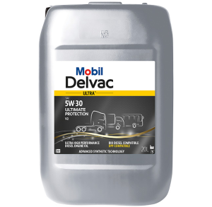 Ulei motor MOBIL Delvac Ultra 5W30 Ultimate Protection V2 157419, volum 20 litri, sintetic – imagine produs