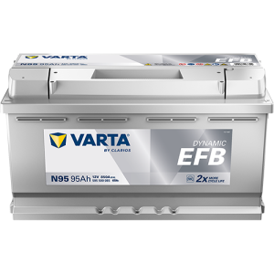 Acumulator VARTA Dynamic EFB N95 595500085K262, amperaj 95 Ah, curent descarcare 850 A, dimensiuni 353x175x190 mm – imagine produs
