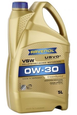 Ulei motor RAVENOL VSW 0W30 USVO 1111106-005, volum 5 litri, sintetic – imagine produs