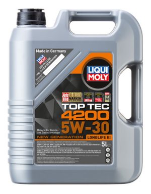 Ulei motor LIQUI MOLY Top Tec 4200 5W30 8973, volum 5 litri, sintetic – imagine produs