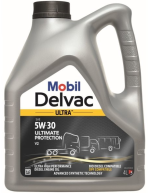 Ulei motor MOBIL Delvac Ultra 5W30 Ultimate Protection V2 157422, volum 4 litri, sintetic – imagine produs