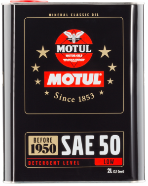 Ulei motor MOTUL Classic SAE 50, volum 2 litri, mineral – imagine produs